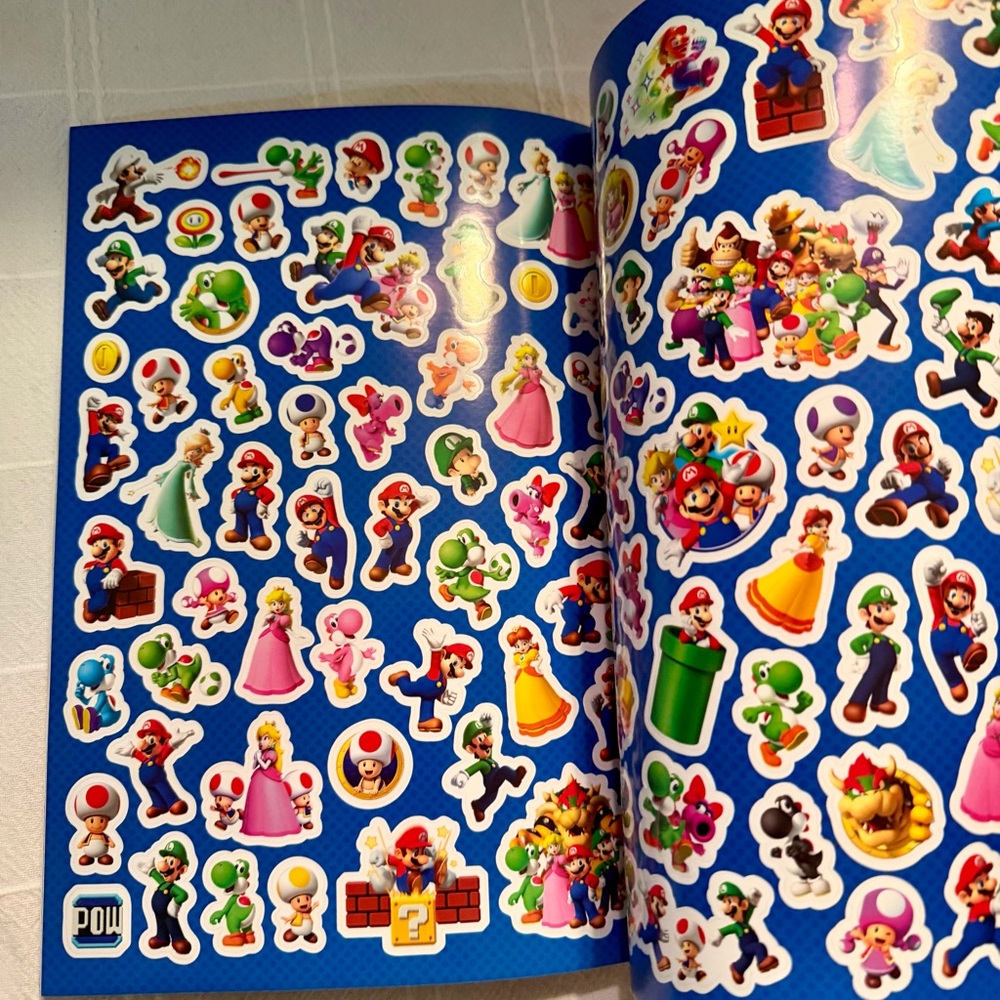 Nintendo Super Mario Sticker Book - Picture 3 of 5